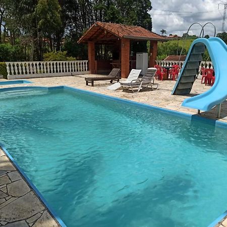 Chacara Em Ibiuna Sao Roque A 70Km De Sp Com Piscina E Wi-Fi 빌라 외부 사진